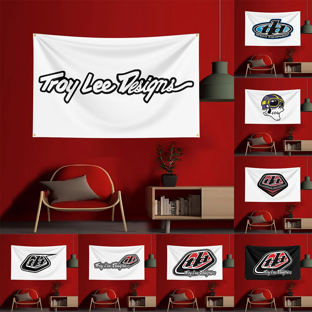 3x5 Ft Troy lee design Tool Flag Polyester Printed Cars Flags Banner Tapestry for Room Garage Decor Power Tools Flag