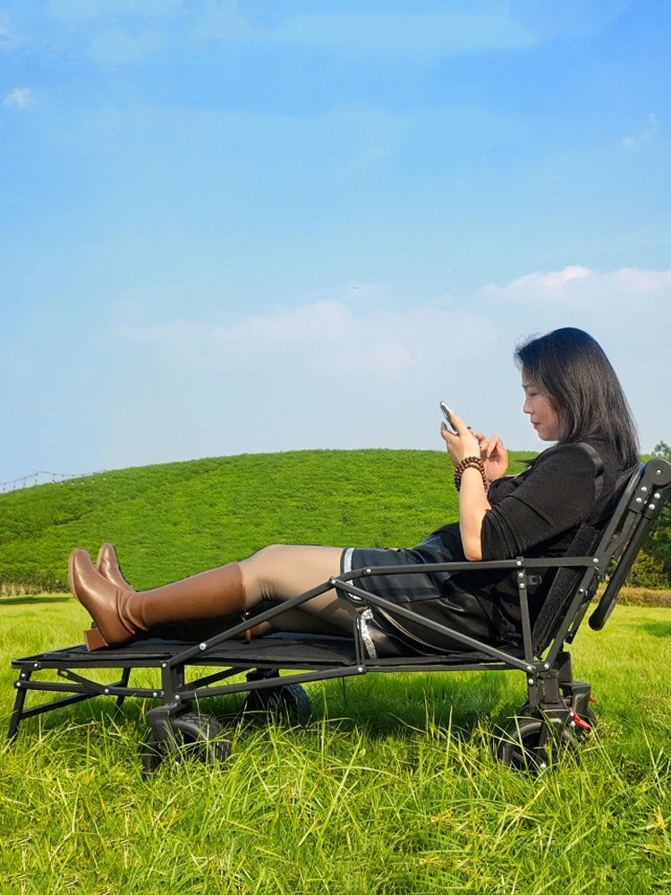 Outdoor Camping Recliner - Outdoor Handcart, Camping-Specific RV, Portable Market