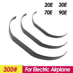 Tren de aterrizaje de fibra de carbono para avión de ala fija, modelo de avión eléctrico RC Extra 300 # 20E/30E/70E/90E