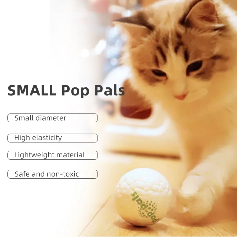 GiGwi Cat Toys G-Ball Rolling Ball Pet Cat Owner Interactive Toys Automatic Bouncing Ball Self Hi Teasing Kittens Jumping Ball