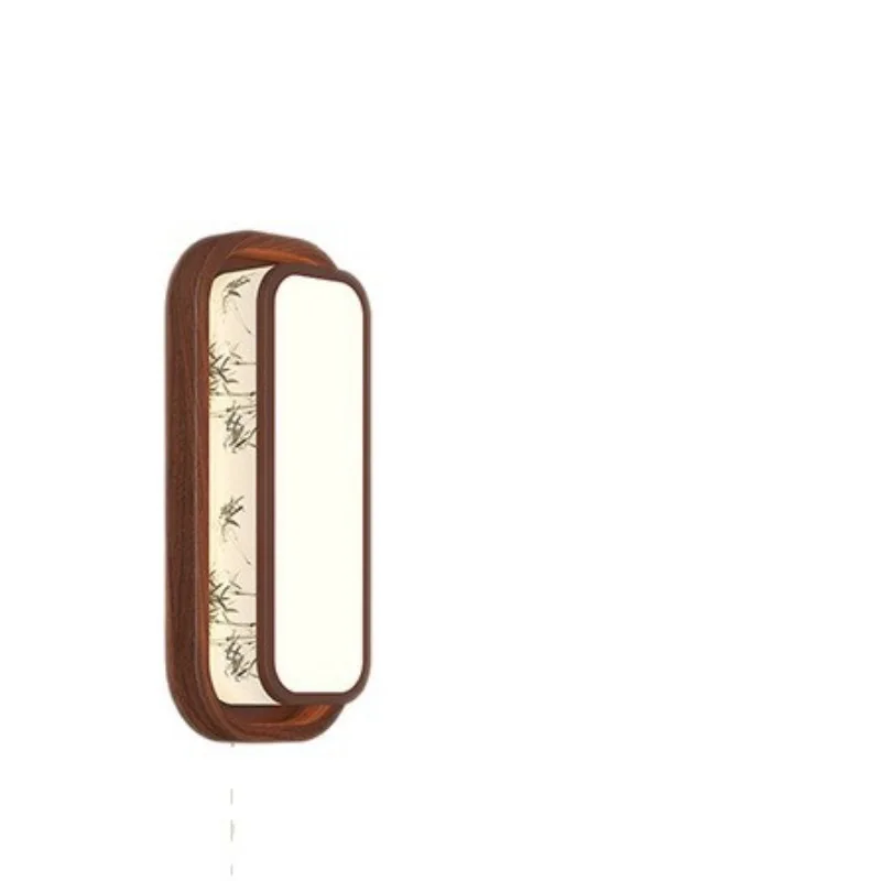 

Song Dynasty aesthetic fabric wall lamp, medieval wabi sanfeng bedroom bedside lamp, retro aisle entrance corridor decorative