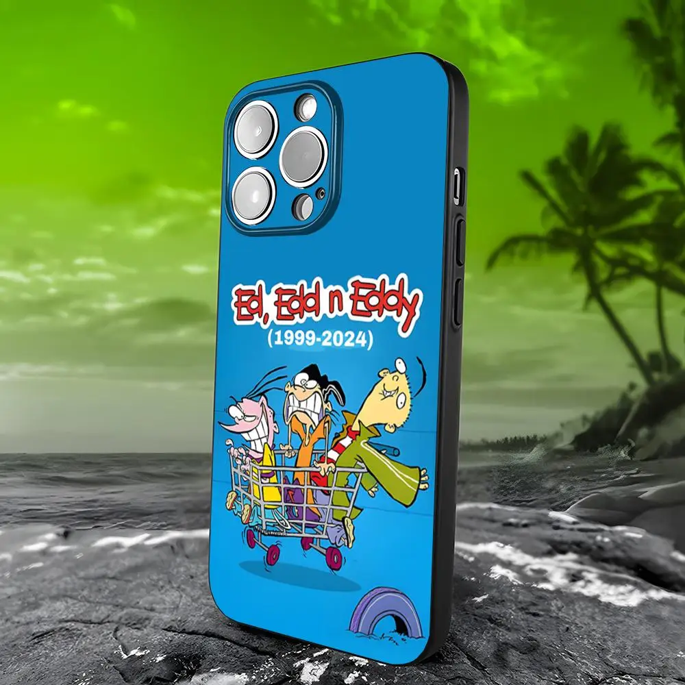 Cartoon Ed Edd N Eddy Phone Case For IPhone 15 16 13 Pro Max 14 12 11 Xr X 8 7 6 Plus Luxury Back Cover