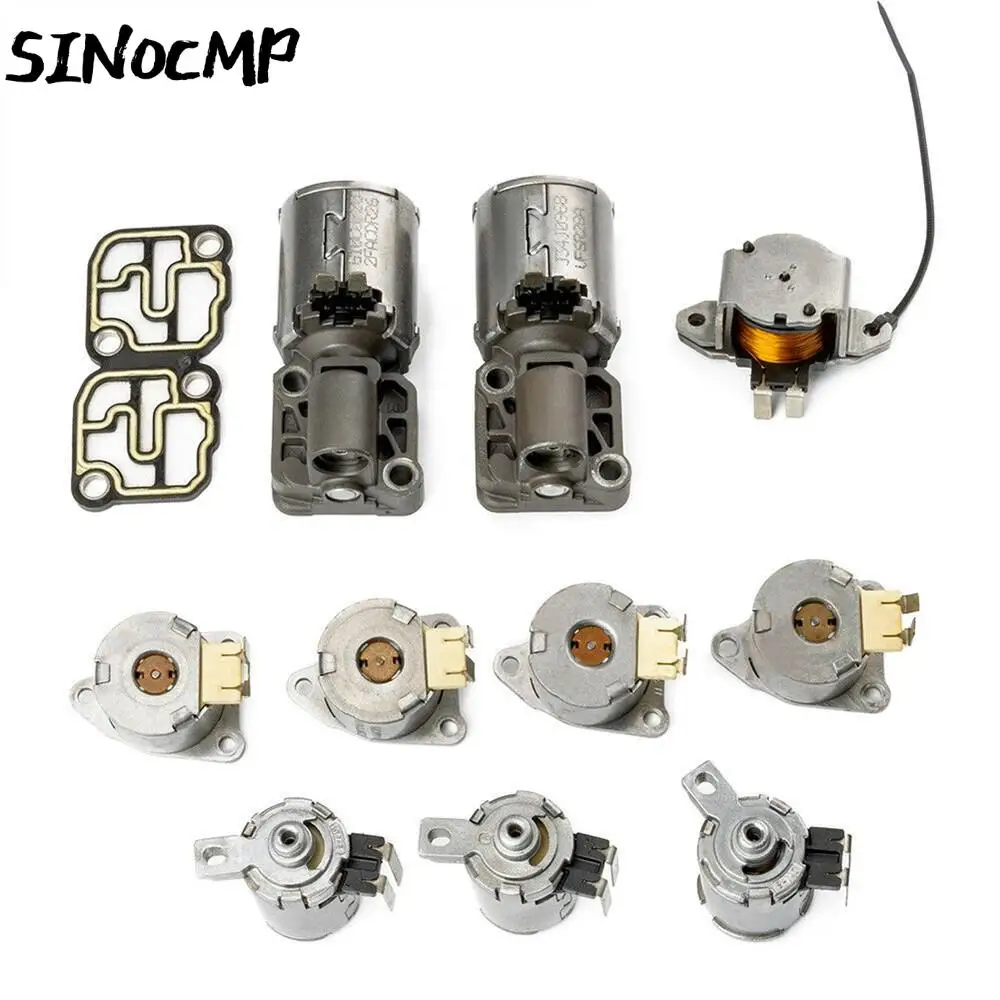 

1 комплект 6-скоростных электромагнитов коробки передач DSG DQ250 02E для Audi Skoda VW Seat, автоматические клапаны и детали, автомобильные детали