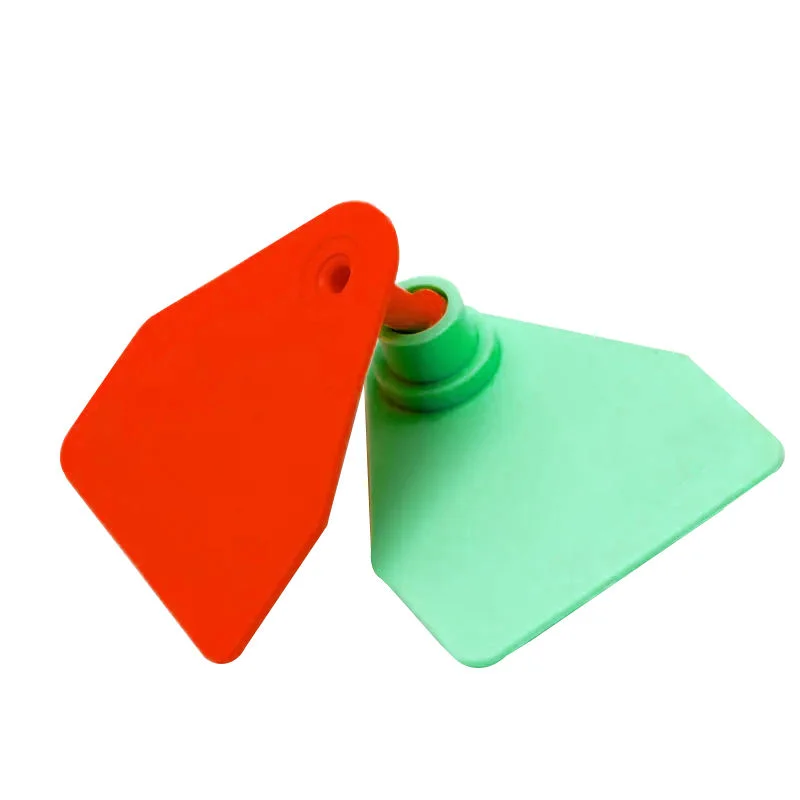 علامات حيوانات كلاسيكية مستديرة الأذن لتحديد الماشية الصغيرة وأقراط خنزير صغير وأغنام للزوج