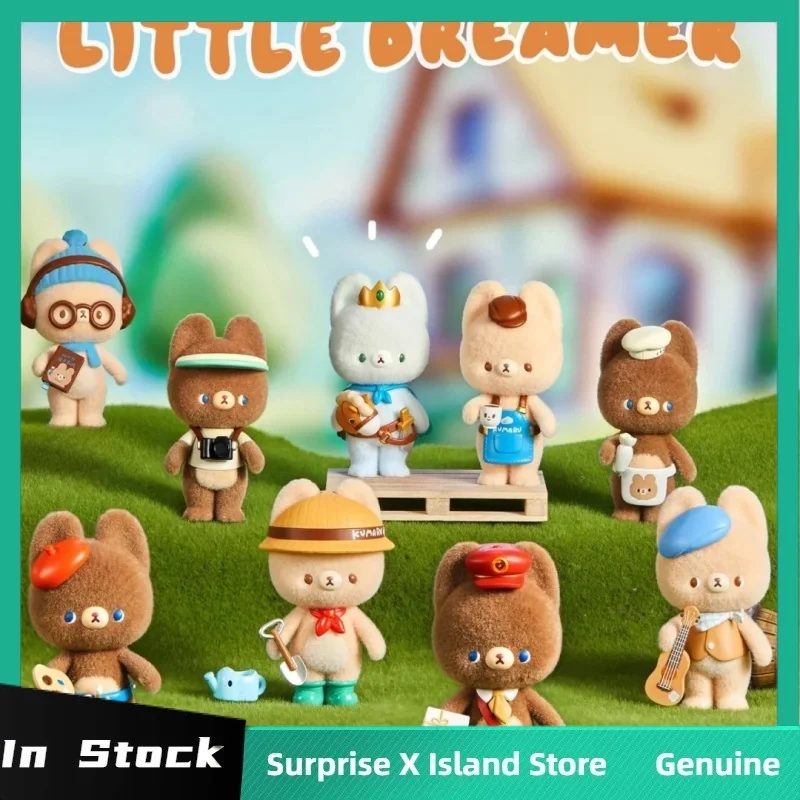 

Новая серия Kumaru The Little Dreamer, слепая коробка, модные аниме-фигурки с мультяшным медведем, детская кавайная загадочная коробка, подарки на день рождения