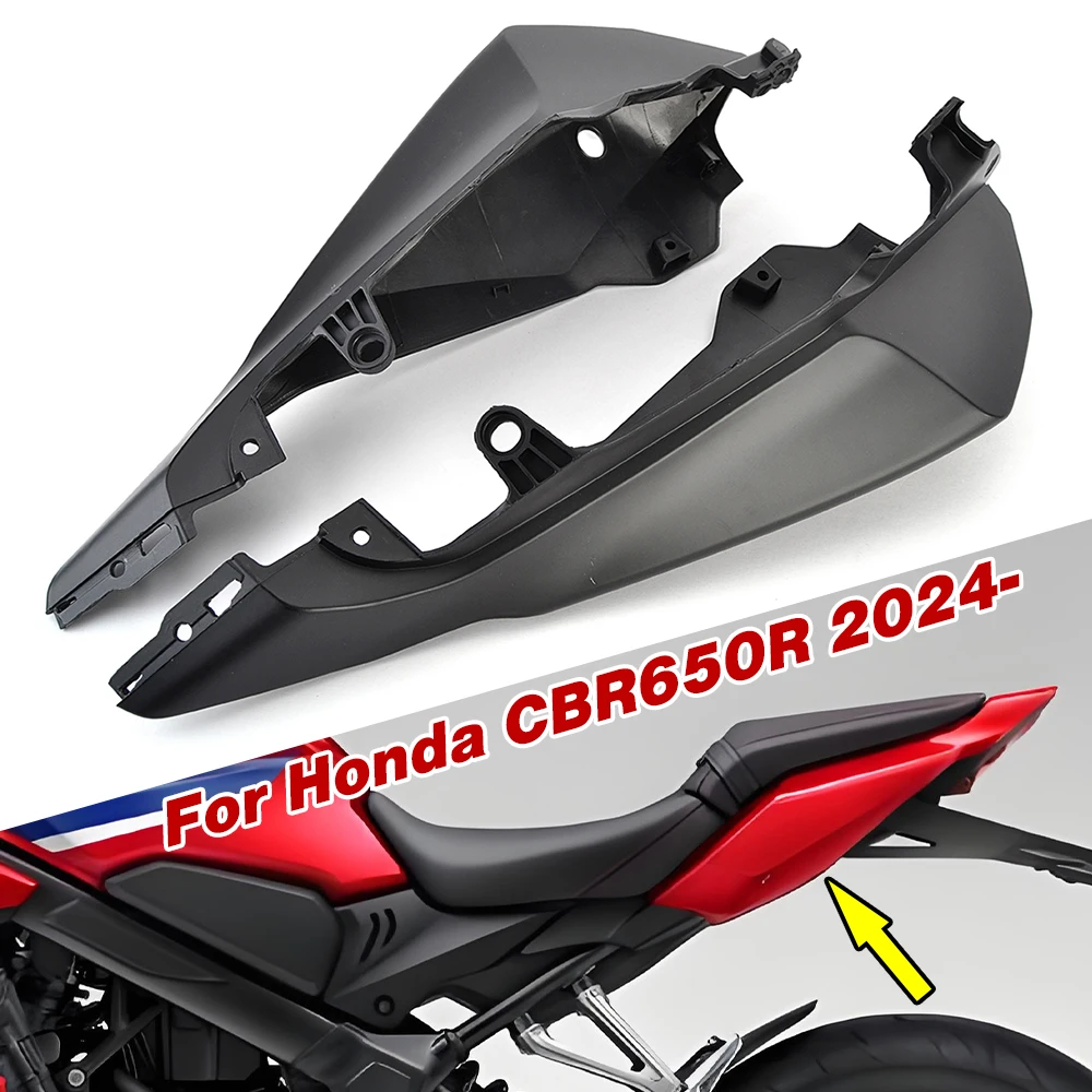 

Motorcycle CB CBR 650R Rear Seat Side Panel Cover Passenger Tail Light Upper Fairing Cowl For Honda CB650R CBR650R 2024 2025