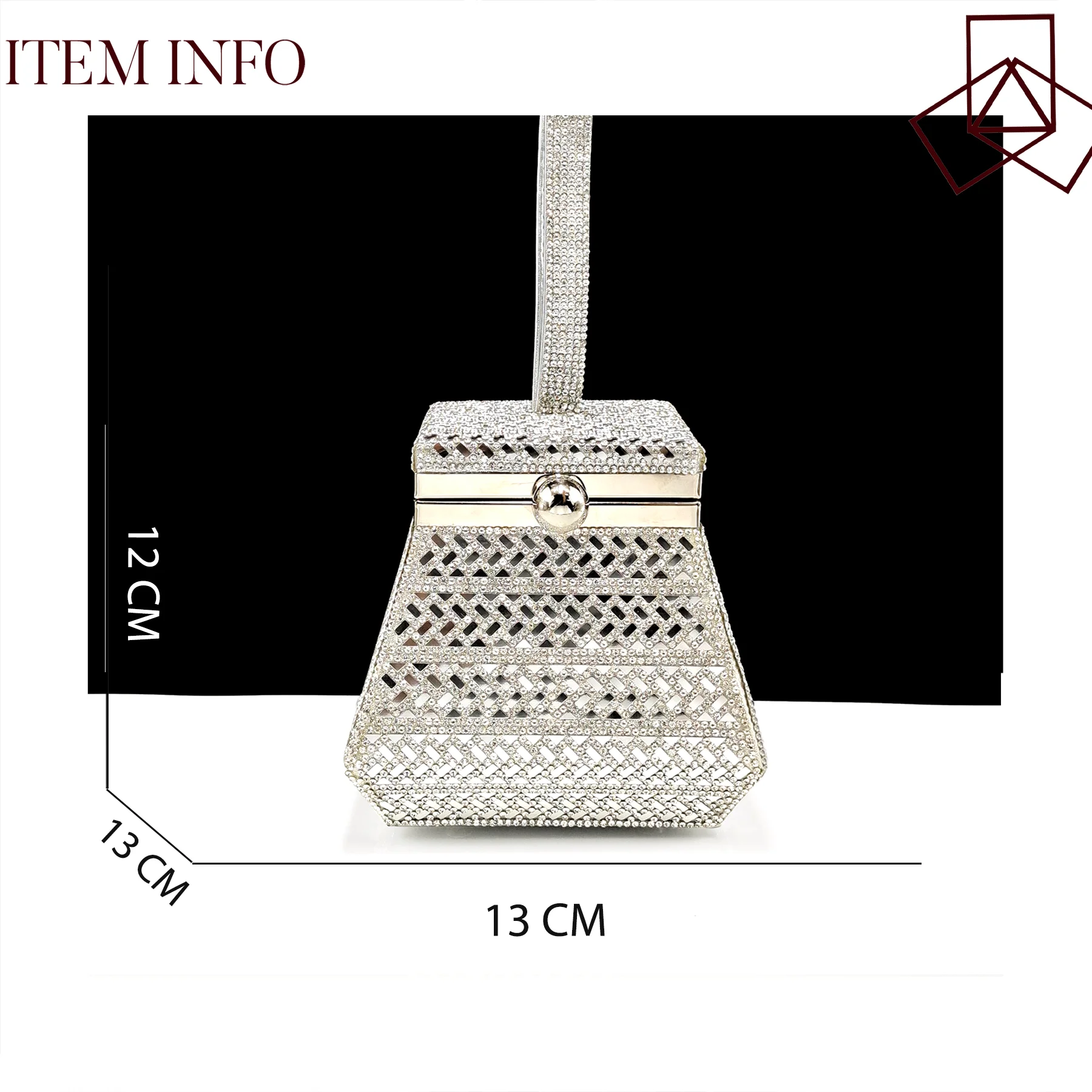 Fashion Three-Dimensional Hard Bag Sequins Decoration Lady Fashion Elegant Shoes and Bag Set Women Shoes