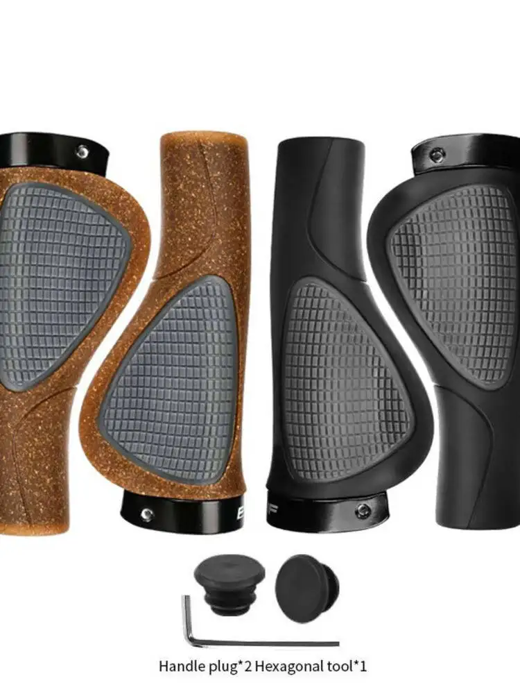 AliExpress ESLNF Silicone Shock Absorption Anti-Slip Comfortable Bicycle Grip Soft Rubber Ergonomic Bike Handlebar Grips Bicycle Components