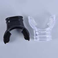 Dive Tube Snorkel Silicone Clear Underwater Diving Tube Snorkel Mouthpiece Regulator Swimming Accessories