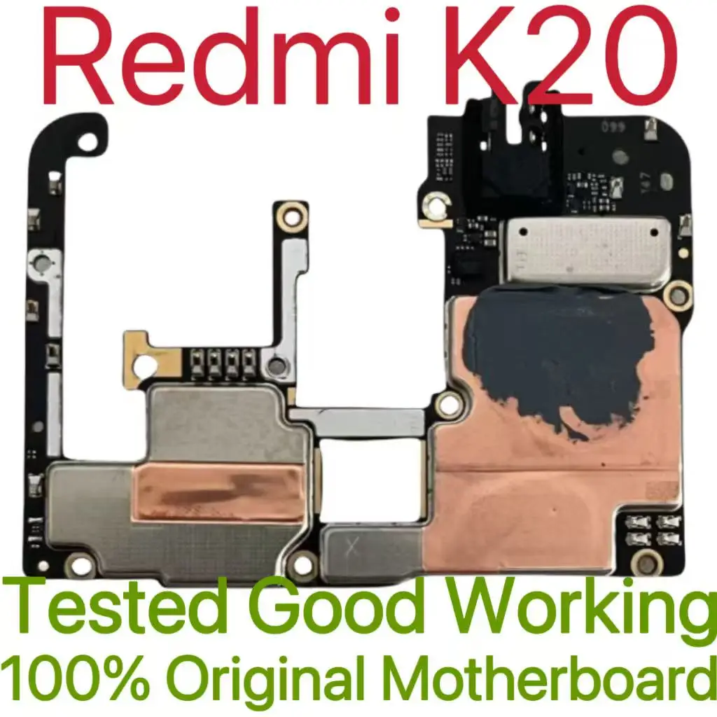 Global Version Original Unlocked Motherboard for Redmi K20 Good Work Fully Tested Circuit Plate Main Logic Board for Redmi K20