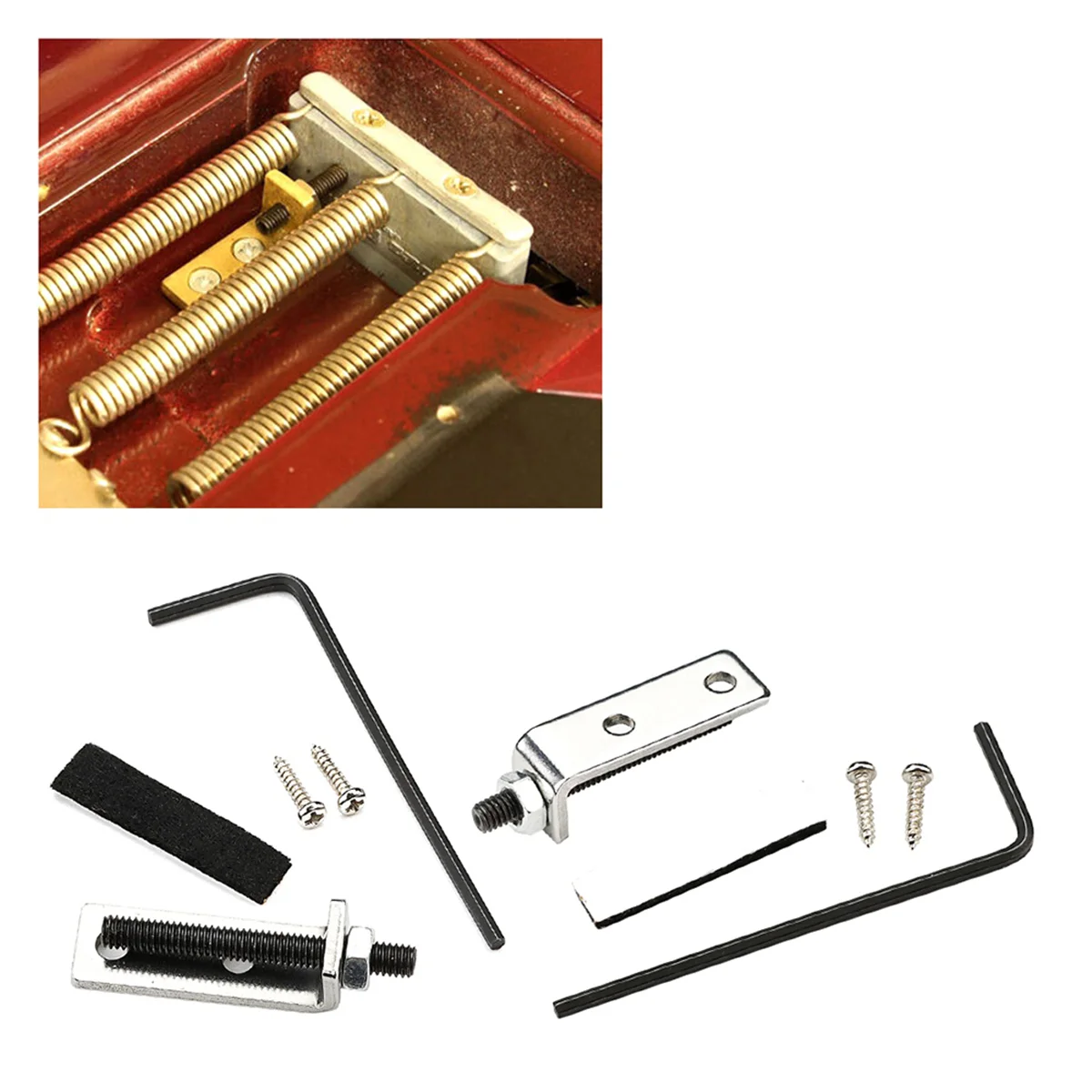 A71P Tremolo Stopper Bridge Stabilizer للجيتار والنحاس #3