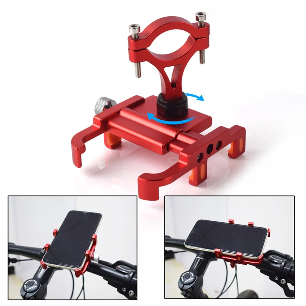 Bike Phone Holder Professional Storage Fixator Support Racks Front Handlebar Cellphone Mount for mirror stand Accessories