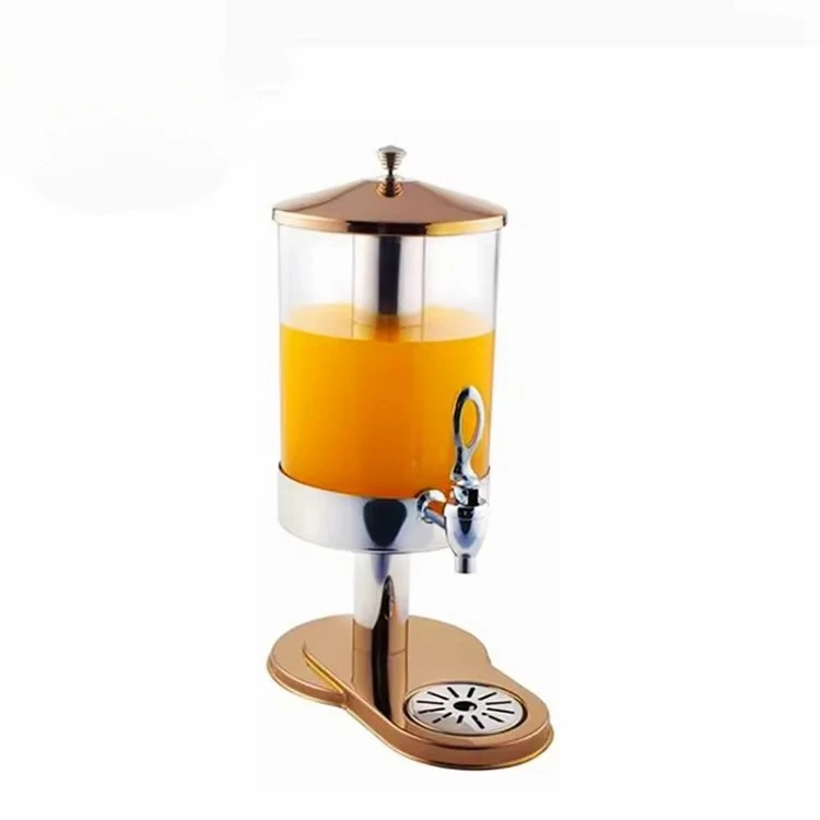 Adjustable Up To10-inch Wide Beverage Barrel Beer Glass Jar Drink Dispenser And Stainless Steel Holder
