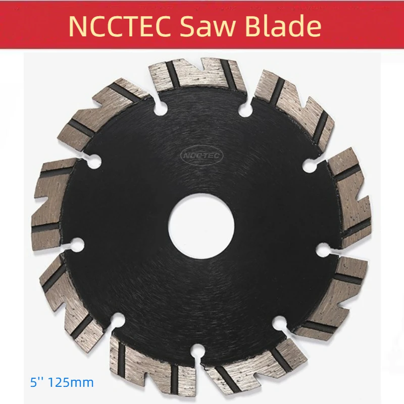 

5pcs of 5'' Hot Press Segmented Turbo Diamond Saw Blade 125mm Concrete Bricks Granite Hard Stones Cutting Disc Disk Plate Tool