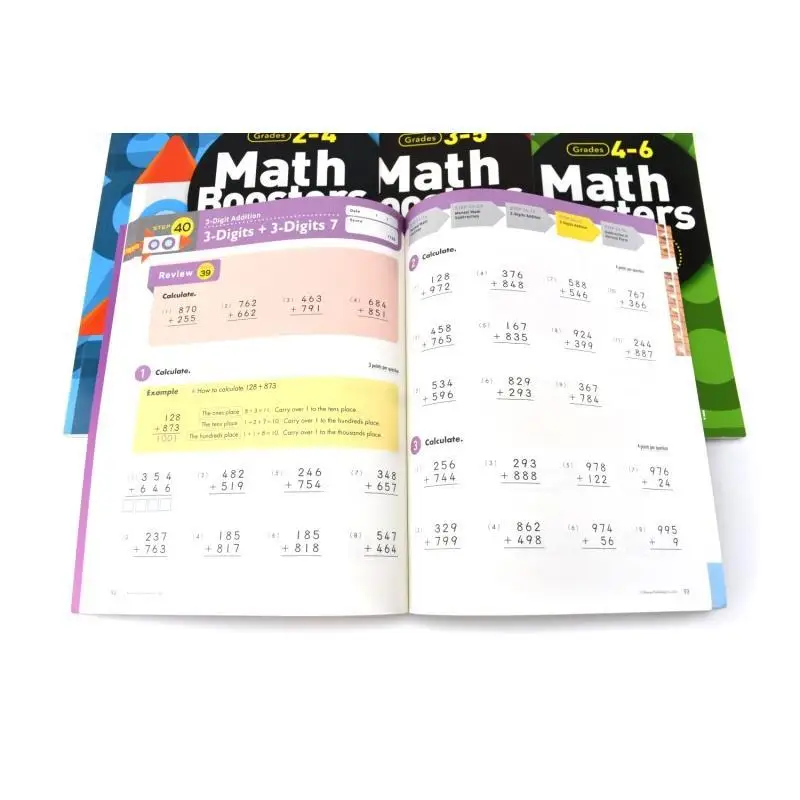 Kumon Math Specialized Training Math Boosters Elementary School Grades 1-6 Kumon Educational Mathematics