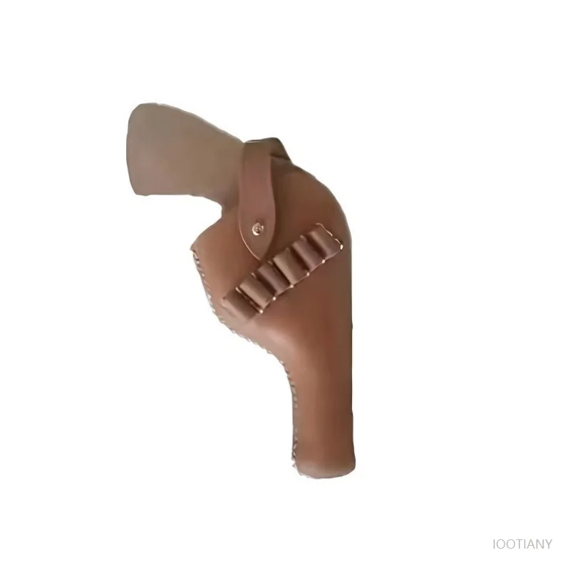 中世風アウトドア戦術ガンベルトホルスター、ポケットとマガジン付き、狩猟用ユニバーサルポータブルハンドガンバッグ、ロールプレイング小道具