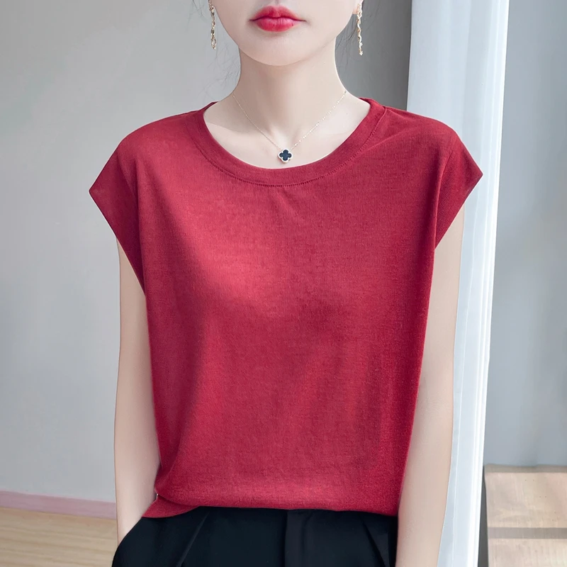 Spring and Summer New Fine Imitation Sweater Women\'s Embroidered Small Flower V-Neck Knitted Sweater Thin Top Green Jacket