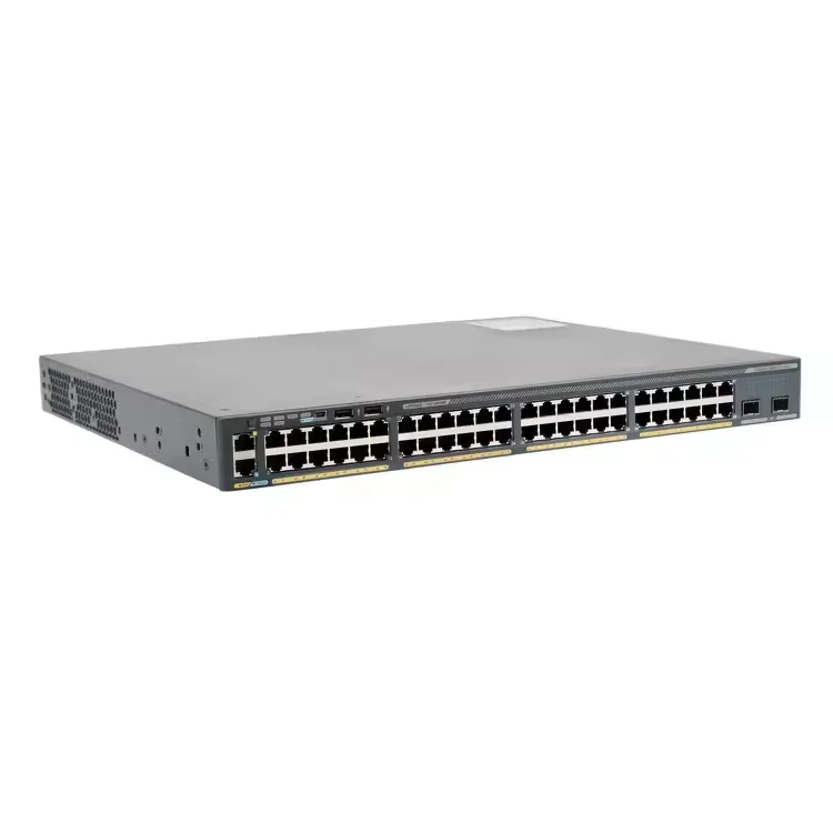Cisco 48 Port Gigabit Ethernet POE WS-C2960X-48ts-L Network Switch