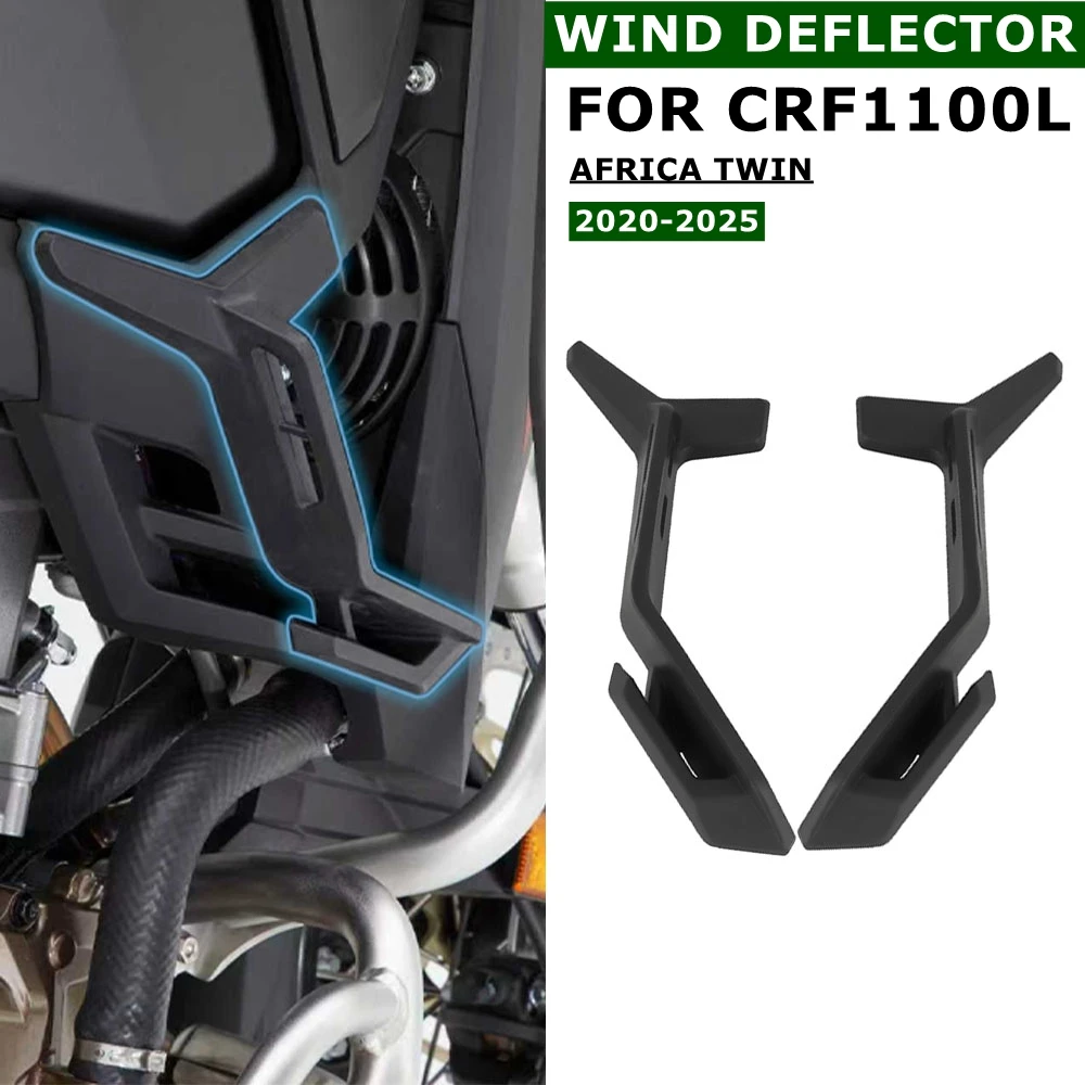 

Низкий ветровой дефлектор для мотоцикла Honda Africa Twin CRF1100L 2020-2024, 2025 – Аксессуары-дефлекторы