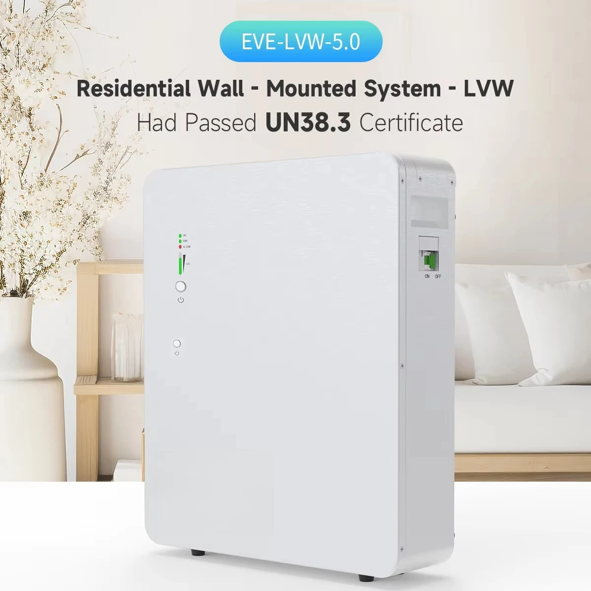 Sistema di accumulo di energia domestica EVE 5KW 10KW fuori rete Lifepo4 per sistema di accumulo di batterie al litio a energia solare