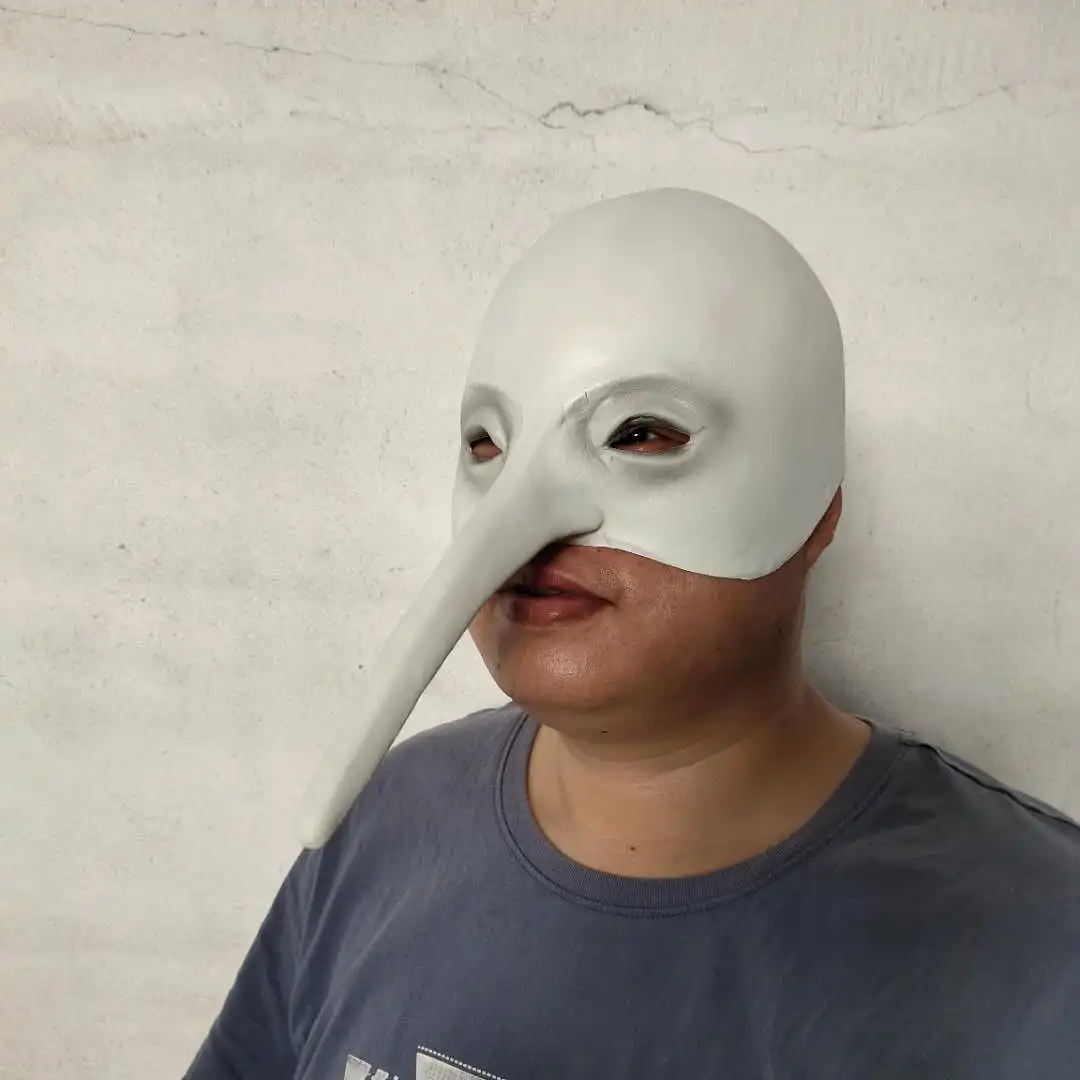 Woodpecker latex mask holiday gifts role play Halloween costume accessories masquerade party accessories