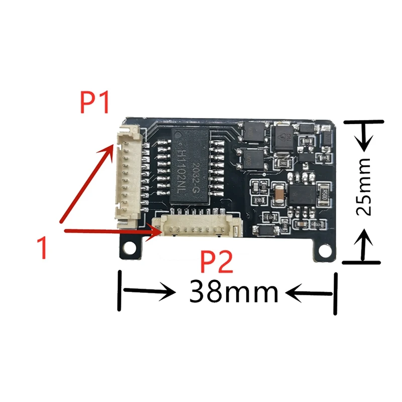 وحدة PM3825 POE 48V إلى 12V 1A IEEE802.3Af لكاميرا IP