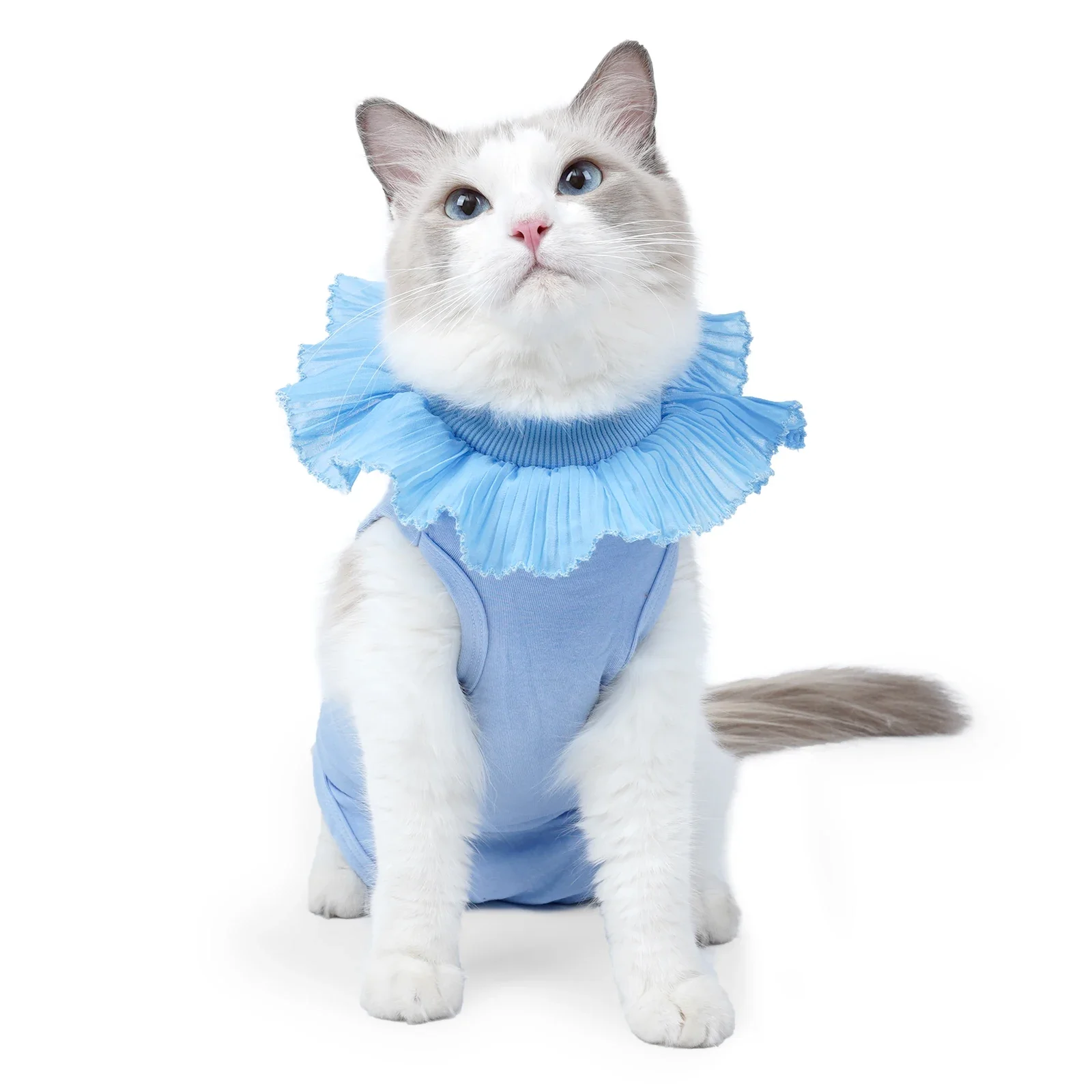 Cat Recovery Suit Sterilization Post-Operative Clothes Anti-lick Recovery Clothing After Surgery Protection Suit Cat Accessories