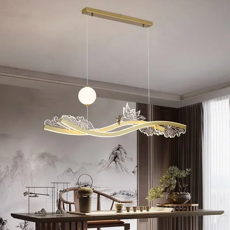 Modern Led Pendant Chandeliers for Dining Room Hanging Lamps for Ceiling Indoor Christmas Decoration Lamps Aesthetic Lampara