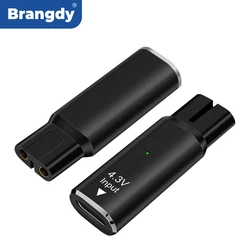 Brangdy 4.3V Type-C Shaver Adapter Charging Converter for Philips Norelco Oneblade QP2520 QP2515 QP2620 with Charging Indicator