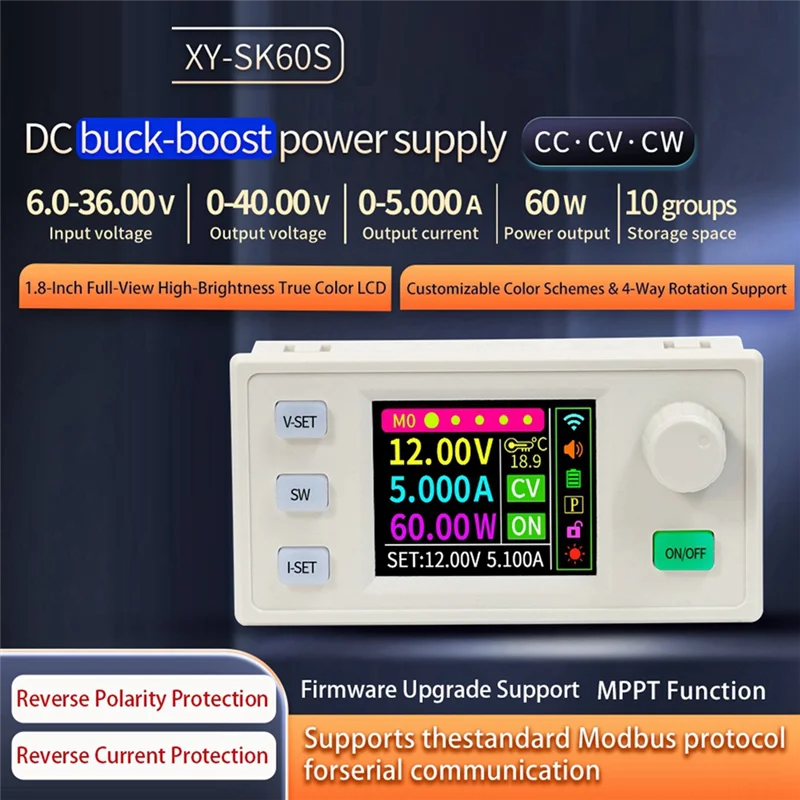 TA-SK60S Adjustable DC Regulated Power Supply+WIFI Module Constant Voltage Constant Current 5A 60W Step-Down Module