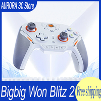 Bigbig Won Blitz 2 Tmr Controller Wireless Bluetooth Gamepads Somatosensory Controllers Customized 2000hz For Ns Pc Steam Game