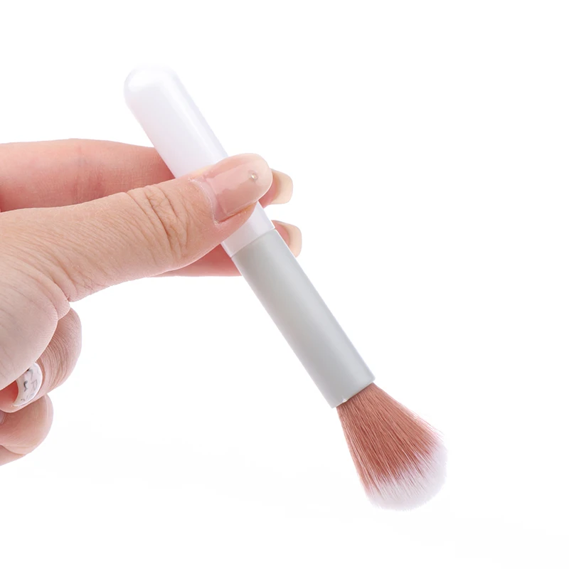 

【WHB】Professional Blush Highlight Loose Powder Brush Portable Multifunction Soft Fiber Makeup Brush For Travel And Daily Use