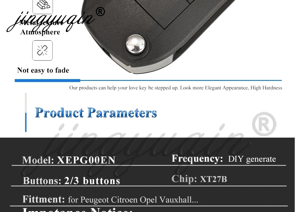 Jingyuqin Xhorse VVDI XEPG00EN XT27B Super Chip Universal Spezial-PCB-Platine Auto-Fernbedienungsschlüssel für Peugeot Citroen Vauxhall Opel – Detail 4