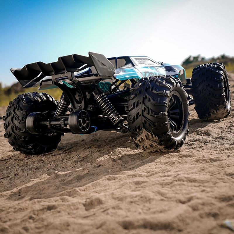 4WD 1:16 50-80KM/H RC Car With LED Remote Control Cars High Speed Drift Monster 4x4 Truck for Kids VS 144001 Toys