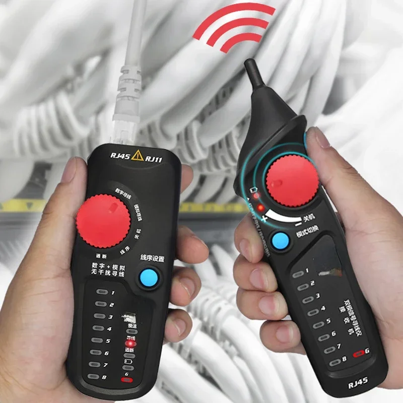 Rede On e Off Line Patrol, Analógico e Digital Dual Mode, Anti-Interferência, Caça, FWT82