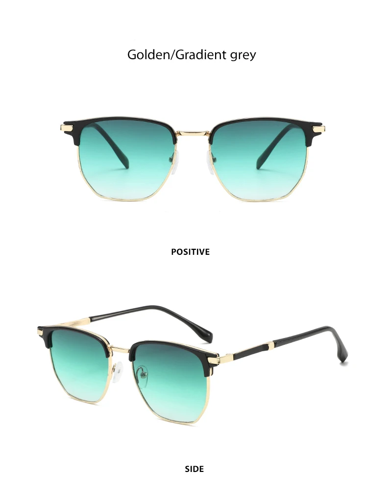 2025 neue Mann Frau Sonnenbrille Augenbraue Rahmen Brillen Mode Vielseitig Retro Hohe Qualität Sonnenbrillen Unisex UV400 Shades – Detail 9