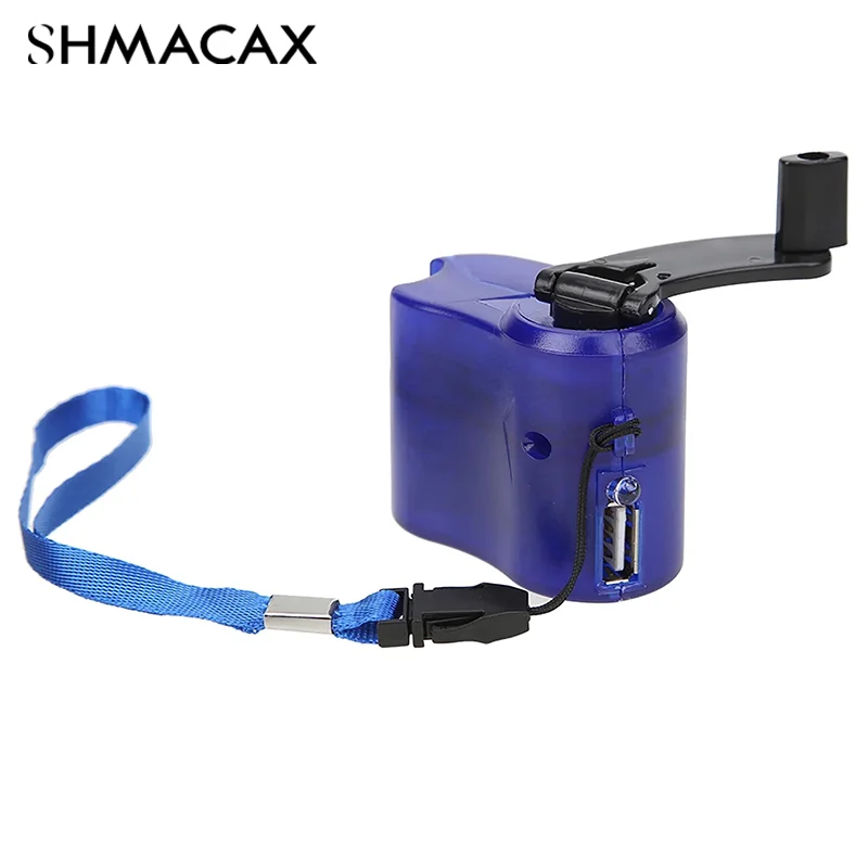 شاحن ديناميكي يدوي للطوارئ ، ملحقات البقاء على قيد الحياة في الهواء الطلق ، شاحن سفر V #3