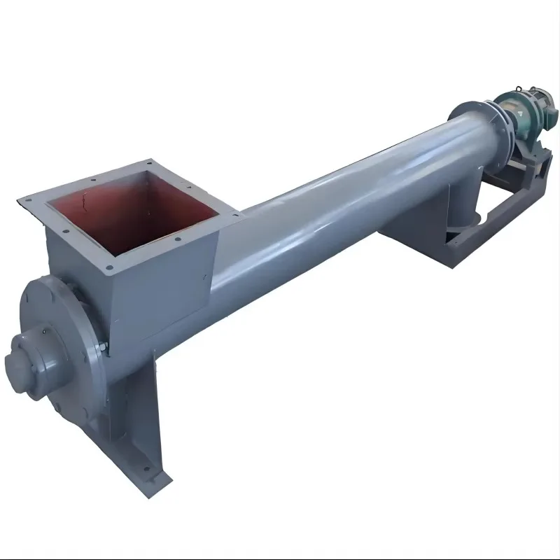 EXW Tube Type Screw Conveyor Stainless Steel Auger For Cement Sludge Chemical Powder Ash Transport
