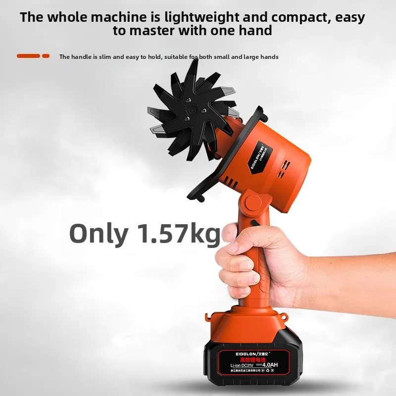 

New mini electric scarifier lithium battery small rechargeable plough