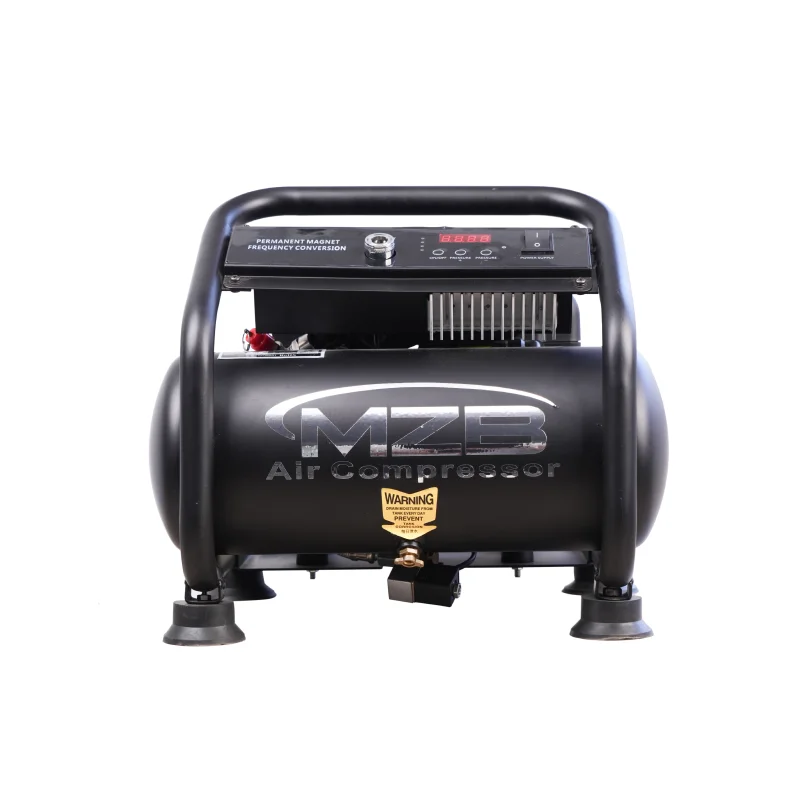 MZB 6l Permanentmagnet-Luftkompressor mit variabler Frequenz, tragbarer, leiser Luftkompressor, ölfrei