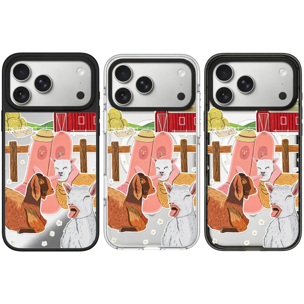6050515 Acrylic / Mirror Magnetic Case: Compatible with IPhone 17 16 15 14 13 12 Pro Max 17 Air