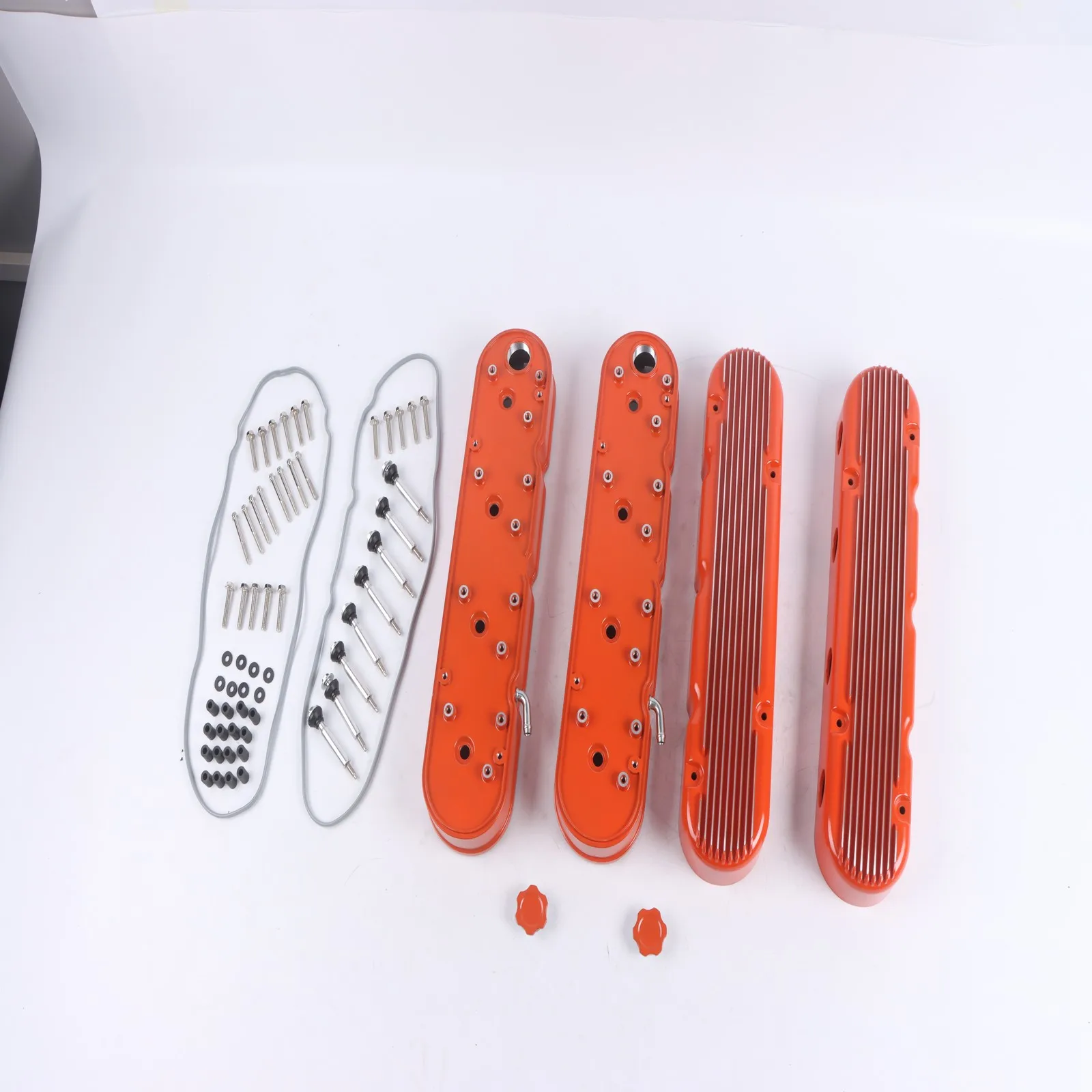 

241-183 Factory Orange Valve Covers FOR LS Chevy LS1 LS2 LS3 LSX OE 12558948 12570616
