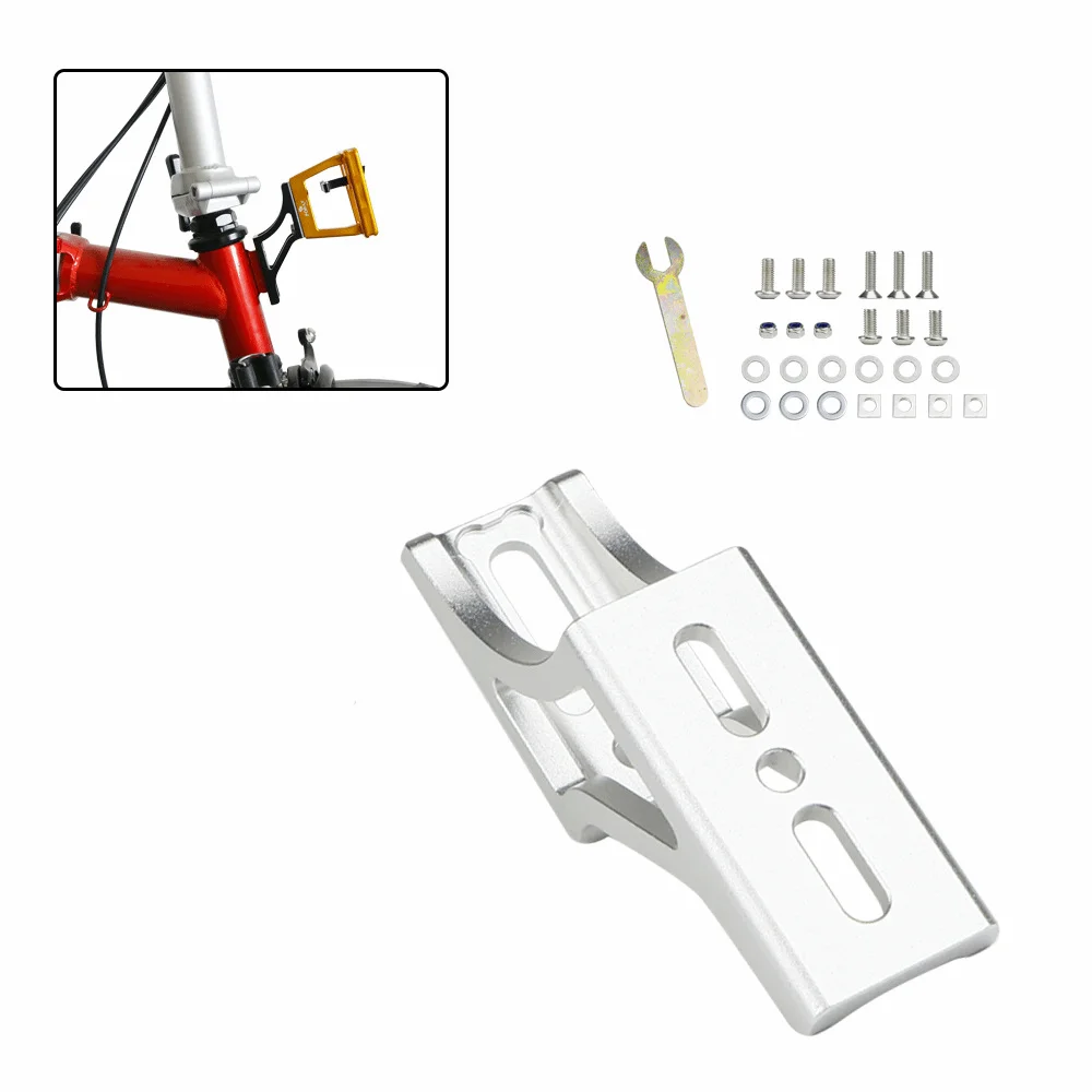 Adaptador aleación aluminio – Bloque soporte para caña de pescar - imagen 3