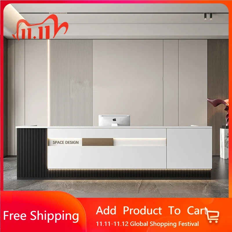 

Entertainment Center Computer Desks Desk Reception Salon Counter Cash Register Coffee Distillation Designer Unique Furniture