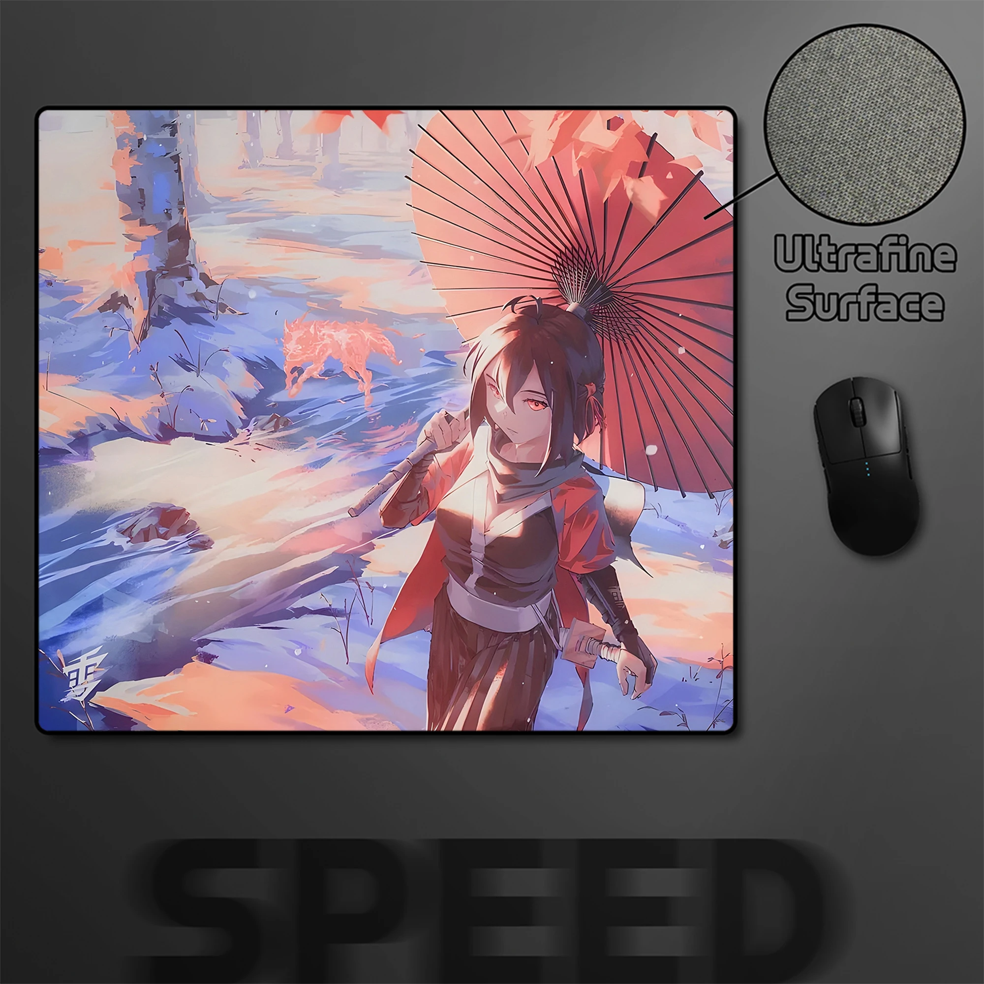 

E-Sports Mouse Pad YUki Aim Gaming Mousepad Anime Mouse Mat Gamer Professional FPS Computer Keyboard Mat Game Balance Desk Mat