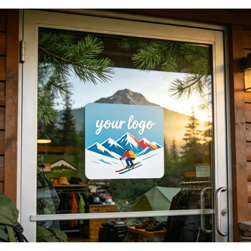 Any Picture Custom Stickers Fishing Gear Stores And Lake Fishing Clubs Tackle Marking Stall Promotion And Commercial Marketing