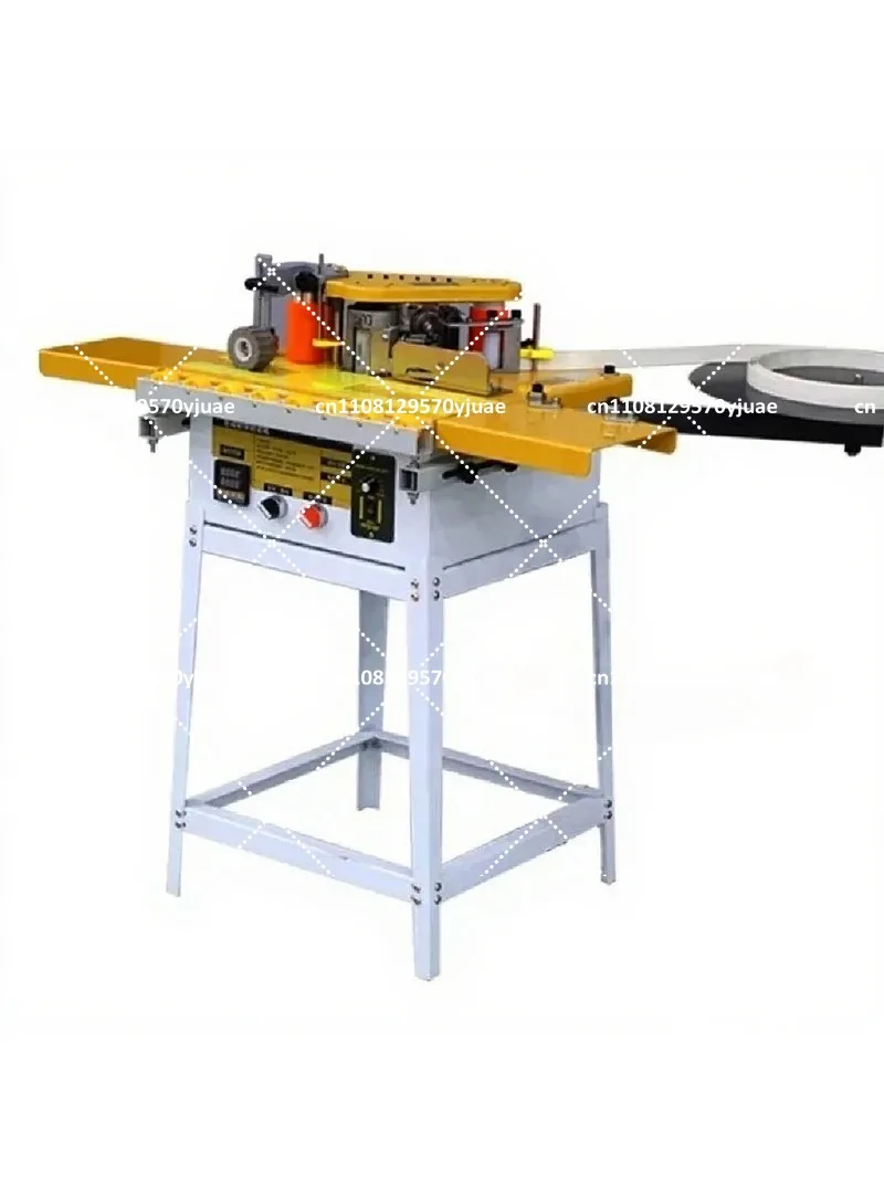 Portable 220V Double-Sided Glued Wood Panel Edge Banding Machine for Woodworking