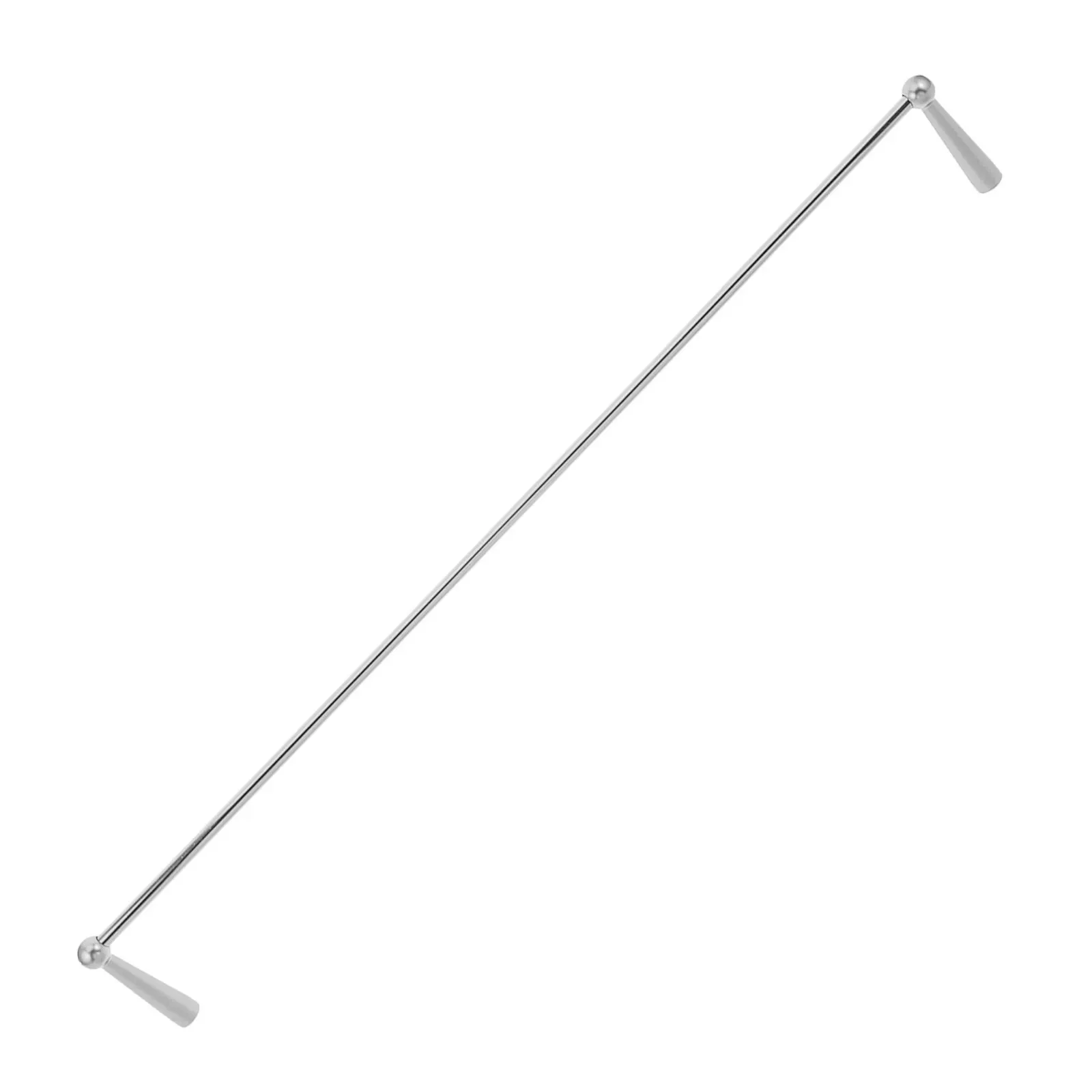1Set Cabinet Railing Hardware Decorative Furniture Spindles Silver Shelf Rail Connectors Metal Post Caps Glass Prevent Slip