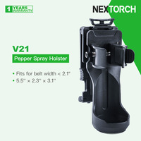 Nextorch Pepper Spray Holster, 360° Rotation Design, Suitable for Belt Width ≤ 2.1in, Size: 5.5\