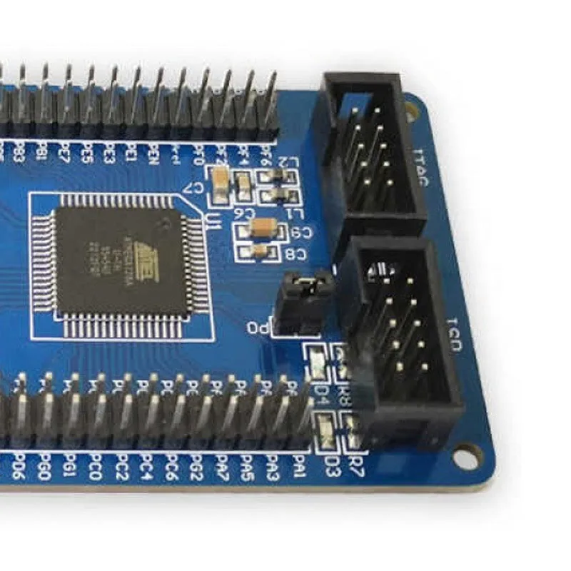ATmega 128 ATMega128 AVR Minimum Core System Development Board AVR Single-chip Microcomputer System Board Module ISP for Arduino